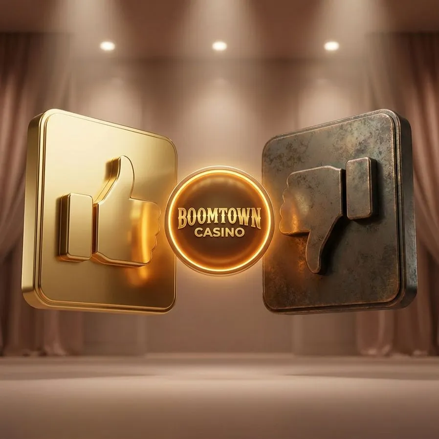 pros and cons overview at Boomtown Casino